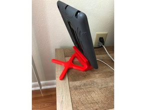 ipad stand thick case tablet 3d print model - Mito3D