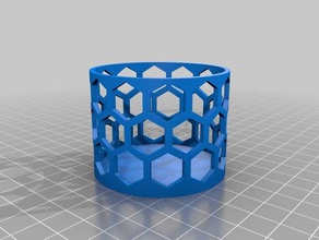 hexagon zylinder hexagon 3d print model - Mito3D