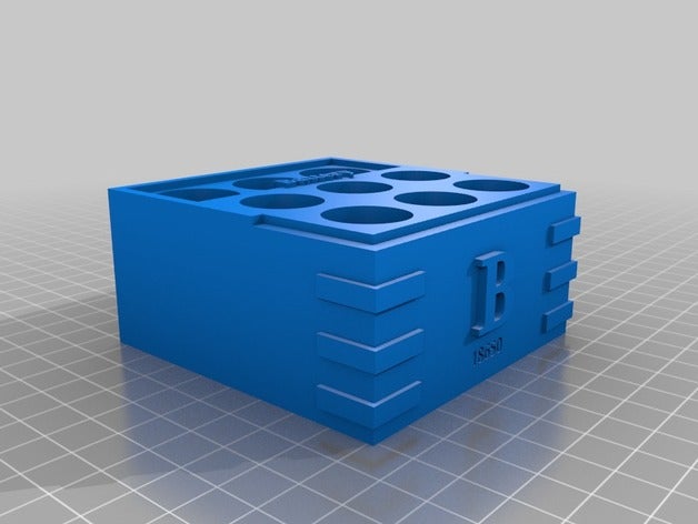 batteria 18650+20700 strumenti 3D print model - Mito3D