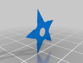 ninja throwing star toys & games 3d print model - Mito3D