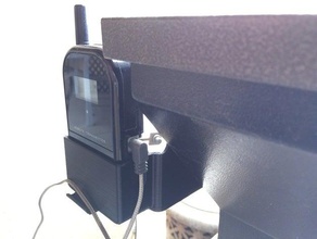 bbq smoker temperature probe holder maverick thermometer kitchen & dining traeger 3d print model - Mito3D
