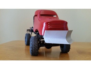 snow plow 1 24 scale truck r c vehicles rc 3d print model - Mito3D