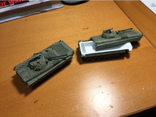 snap-tracciati base del team yankee bmp-1 bmp-2 giochi 15mm battlefront fiamme di guerra fow 3D print model - Mito3D