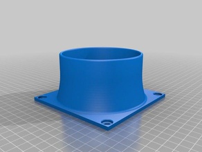 antminer 4dans suaire de 120 mm la base l'électronique 3d print model - Mito3D
