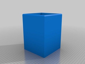 corbeille les conteneurs 3d print model - Mito3D