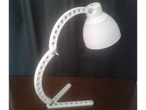 mafsallı masa lambası ev bauhaus lamba basit 3d print model - Mito3D