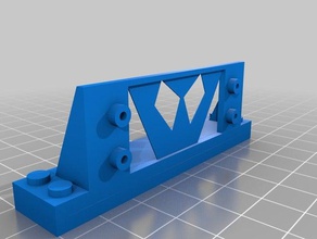 graupner c505 servo lego holder 3d printing 3d print model - Mito3D