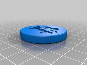 bitcoin privadas de la moneda 3d print model - Mito3D