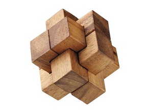 quebra-cabeça de madeira 1 precisa correção, não baixe quebra-cabeças Quebra-cabeça 3d cubo educacionais divertido 3d print model - Mito3D