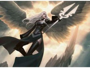 avacyn angel hope fixed toy & game accessories archangel games holy magic gathering mtg tabletop toys 3d print model - Mito3D