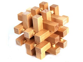 wood puzzle level 7 needs fixing do not download puzzles 3d educational hard box toy 3d print model - Mito3D