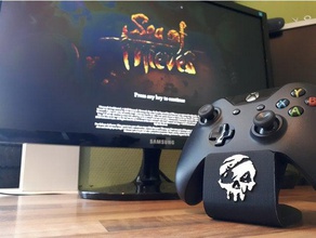 sea thieves xbox controller stand toys & games game pirate sot one 3d print model - Mito3D