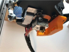 anycubic delta linear plus fan nozzle 3d printer parts 3d print model - Mito3D