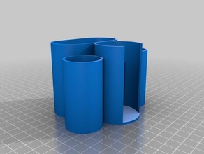 z-kauzigen station remix Container Epoxidharz zap 3d print model - Mito3D