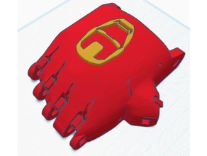e-nable phoenix hand v2 - palm mold customizing 3d prosthetic 3d print model - Mito3D