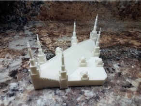 temple de portland oregon bâtiments et structures 3d print model - Mito3D
