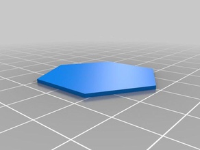 gloomhaven hex bases games 3d print model - Mito3D