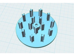 herb grinder famiglia smerigliatrice inserto di erbaccia 3d print model - Mito3D