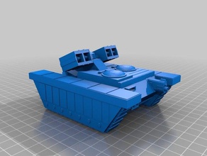 missile launcher carrier vehicle vehicles 3d print model - Mito3D