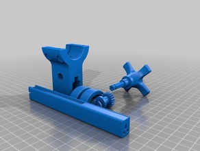 table drill split remix machine tools 12vdc 3d printed mini press 3d print model - Mito3D