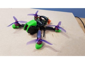 halo arconte protector de la pierna hobby el fpv freestyle drone 3d print model - Mito3D