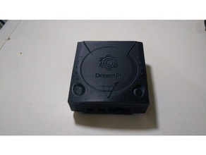 sega dreamcast - dreampi raspberry pi b+ 2 3 cas les jeux vidéo 3d print model - Mito3D