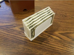 bill holders storage organization 3d print model - Mito3D