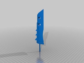 lego kılıç v2 aksesuarlar aksiyon figürü 3d print model - Mito3D