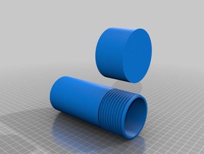 capsule lid containers 3d print model - Mito3D