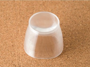 loupe vase bureau de de la lentille la loupe 3d print model - Mito3D