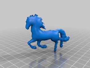 caballo a los animales 3d print model - Mito3D