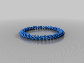 torus zinciri takı 3d print model - Mito3D