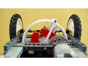 resorte de embrague bricolaje lego compatible diy el goma la primavera 3d print model - Mito3D