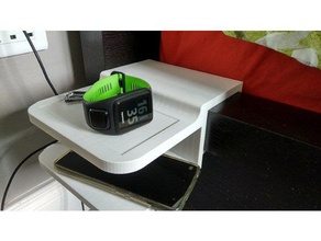 ikea malm bed - minimal side shelf household 3d print model - Mito3D