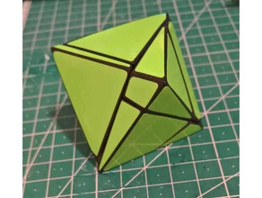ghost ottaedro 2x2x2 i puzzle 3d print model - Mito3D