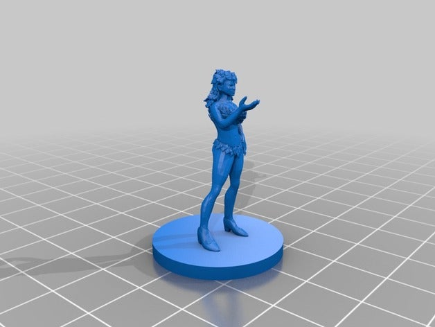 dríade jogos dnd dungeons & dragons masmorras e dragões floresta ninfa pathfinder árvore 3D print model - Mito3D