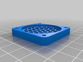 30 & 40 mm concave en nid d'abeille ventilateur grill de l'imprimante 3d pièces 3d print model - Mito3D