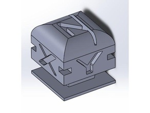 carte de stand test cube L'impression 3d tests 3d print model - Mito3D
