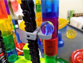 mable elevator paddle mechanical toys marble marbles run track 3d print model - Mito3D