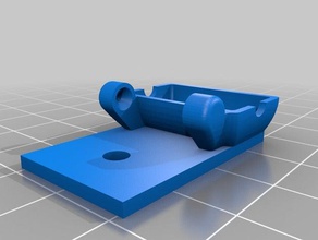 alton toz filtresi remix holddown ekledi 3d yazıcı aksesuarları 2020 ekstruzyon filament temizleme rehberi kossel Sünger tutucu 3d print model - Mito3D