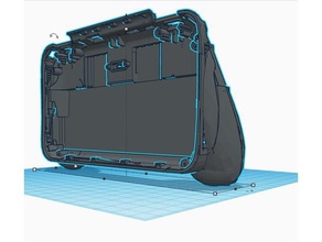gpd controller backing electronics grip win 3d print model - Mito3D