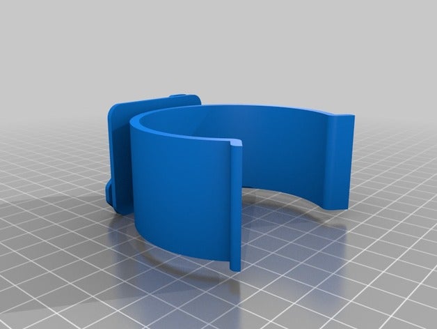 fixation universelle pour biberons rongeurs Haustiere 3D print model - Mito3D
