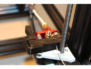 cr10 snap lock extruder sleeve aluminum upgrade 3d printer accessories 3d print model - Mito3D