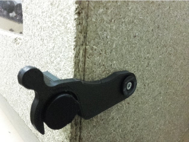 door lock hook 3D print model - Mito3D