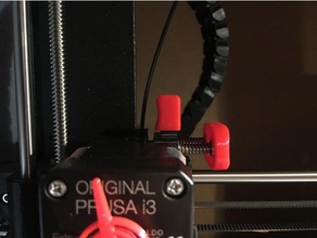 prusa filamento botão remix A impressão 3d direto unidade extrusora i3 mk2 mk2s 3d print model - Mito3D