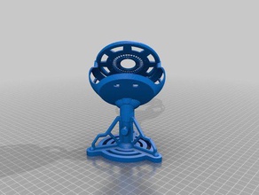 página inicial do google mini homem de ferro apoio modelos 3d print model - Mito3D