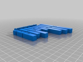 countingblocks matemáticas art 3d print model - Mito3D