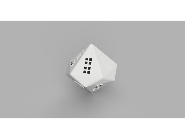 d10 dice - learn count 10 3D print model - Mito3D