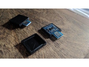 arduino bs pro micro leonardo case electronics 3d print model - Mito3D