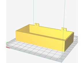 parete piatto organizzazione bin montaggio a 3d print model - Mito3D